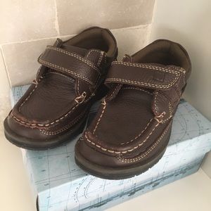 Boys brown Sperry mini boat shoes/sneakers